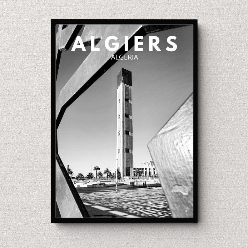 Minaret de la Grande Mosquée d'Alger 